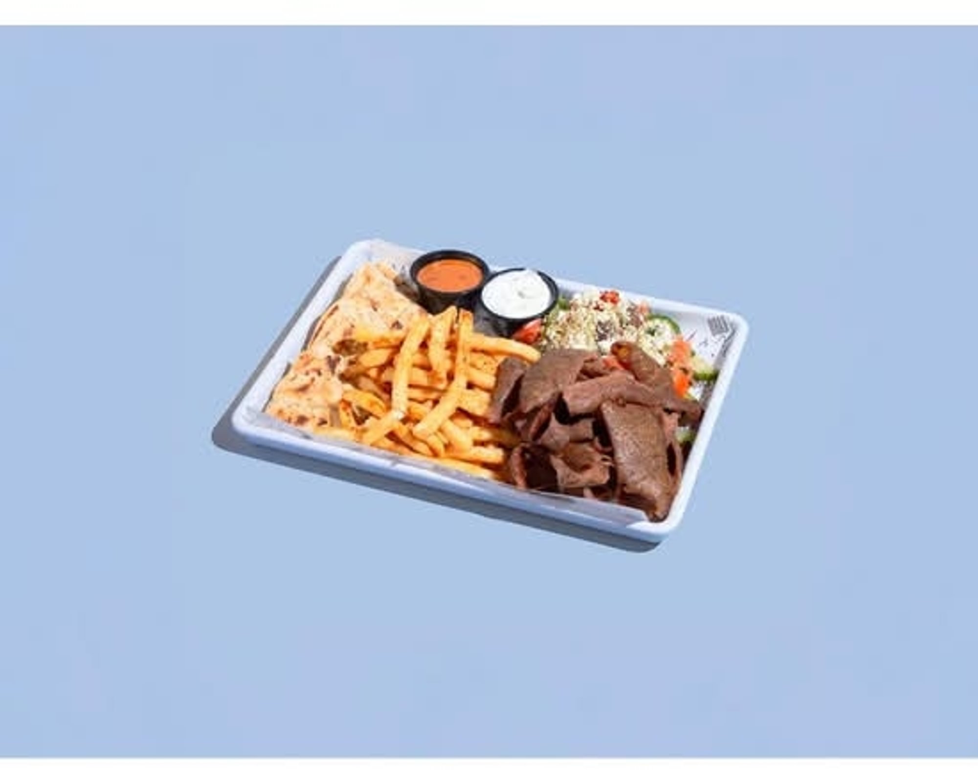 Beef And Lamb Kebab* Platter