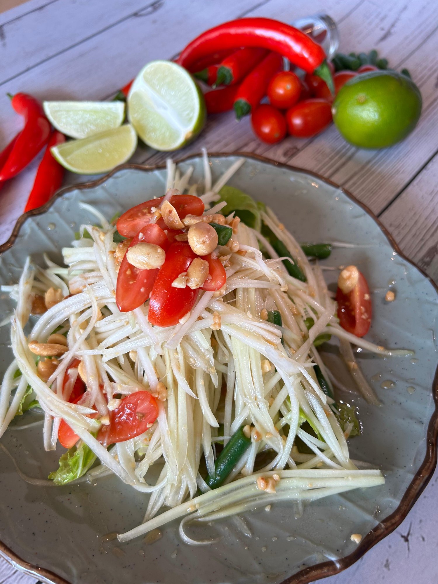Thai Papaya Salad (GF) (VG)