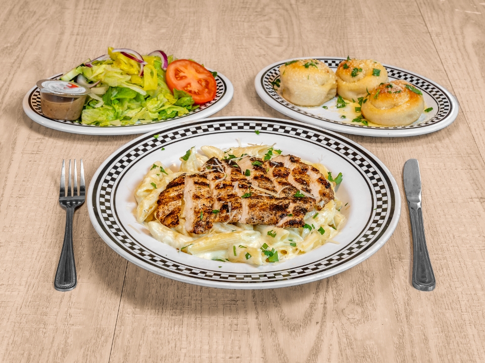 Grilled Chicken Alfredo
