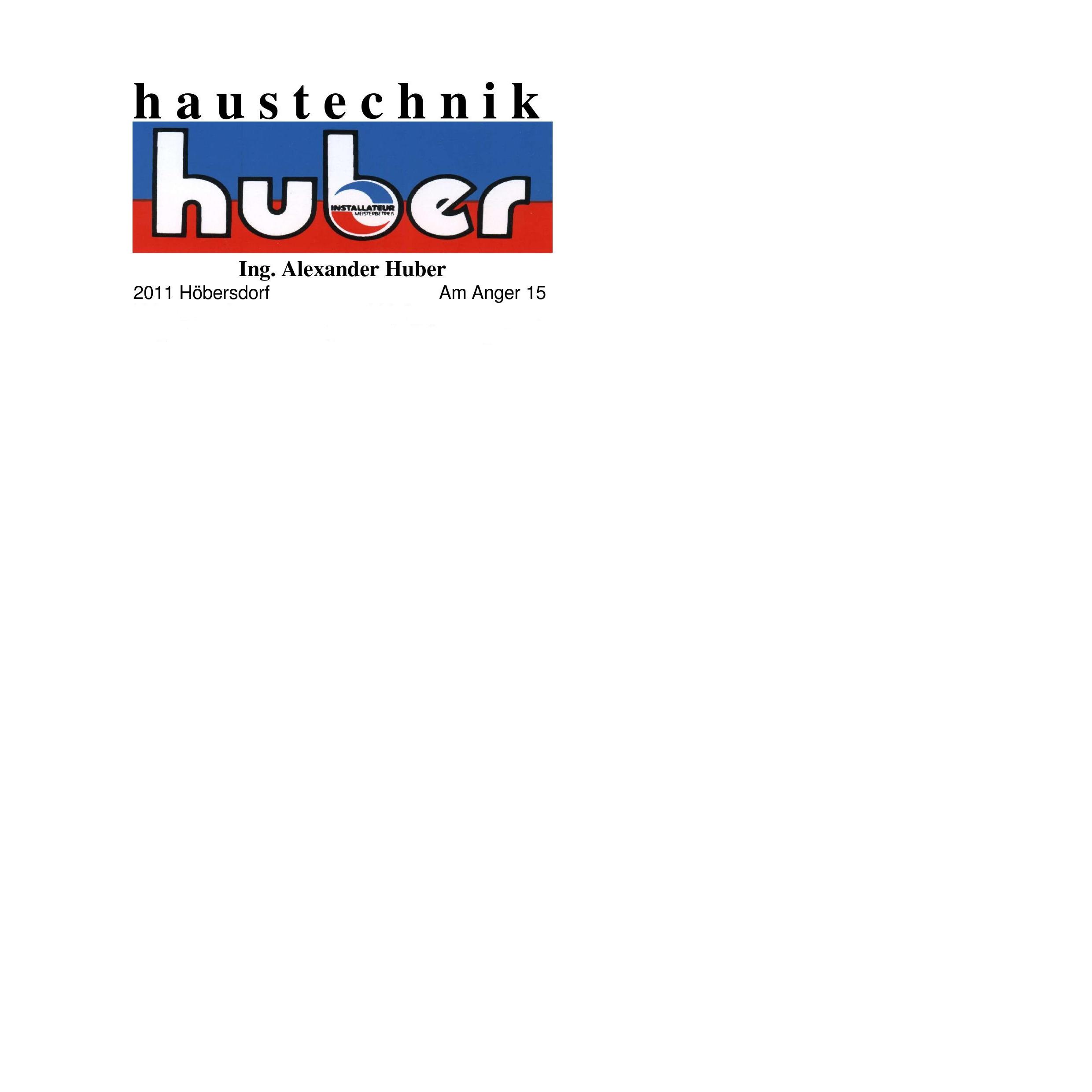 Logo von Haustechnik Huber Ing Alexander Huber