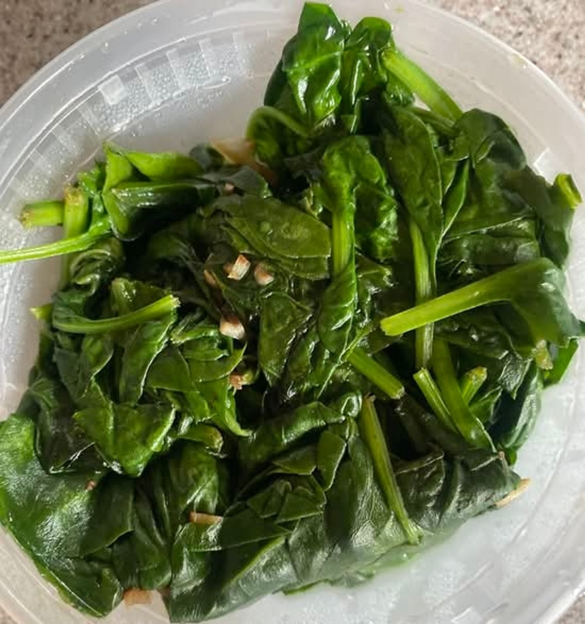 Sauteed Spinach