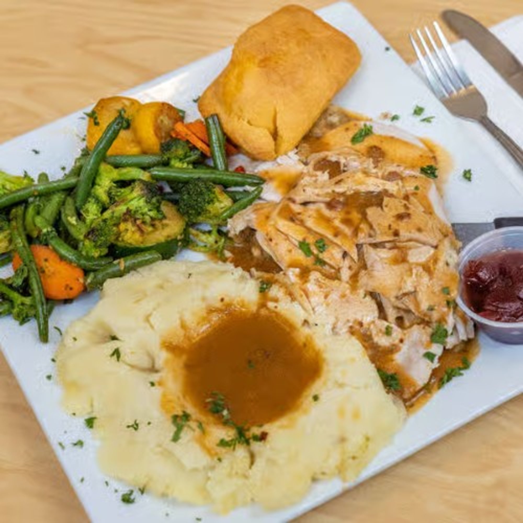 Roast Turkey Dinner