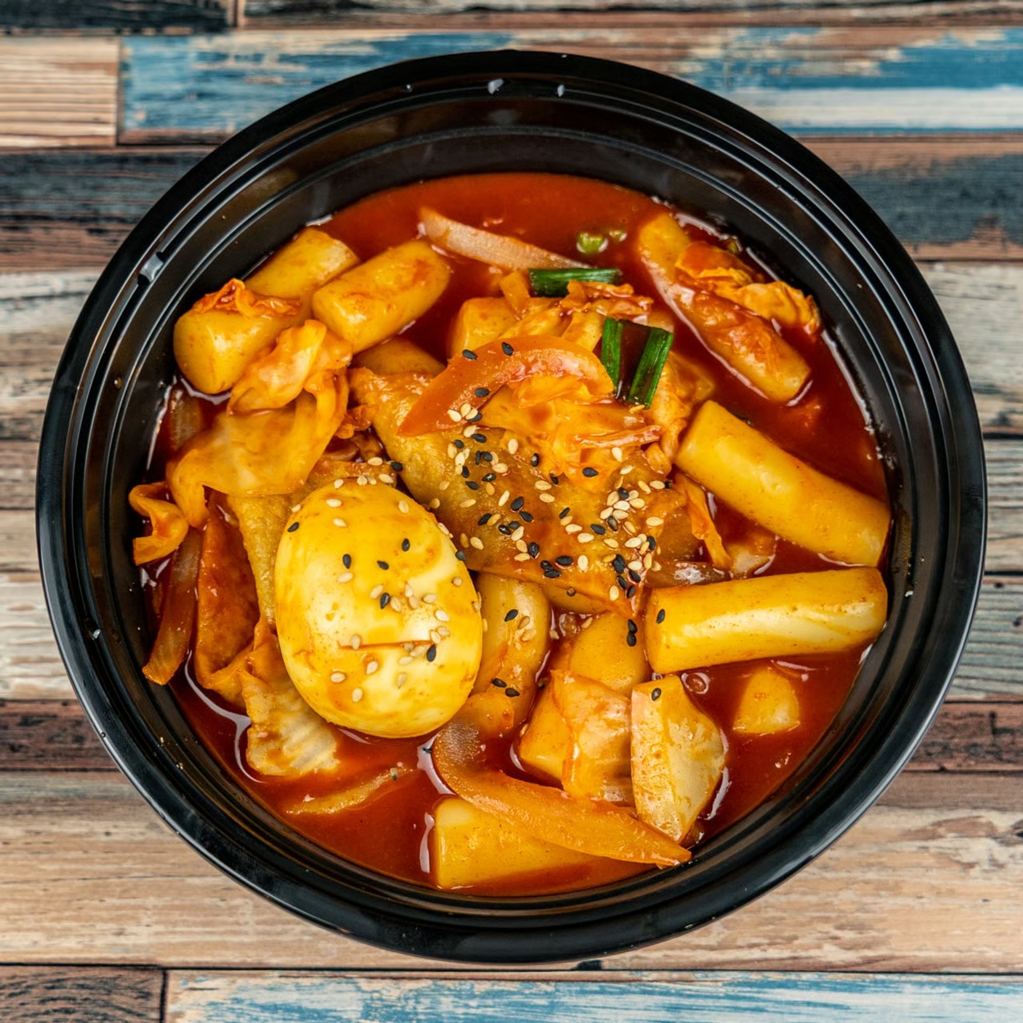 Spicy Rice Cake (Tteokbokki)