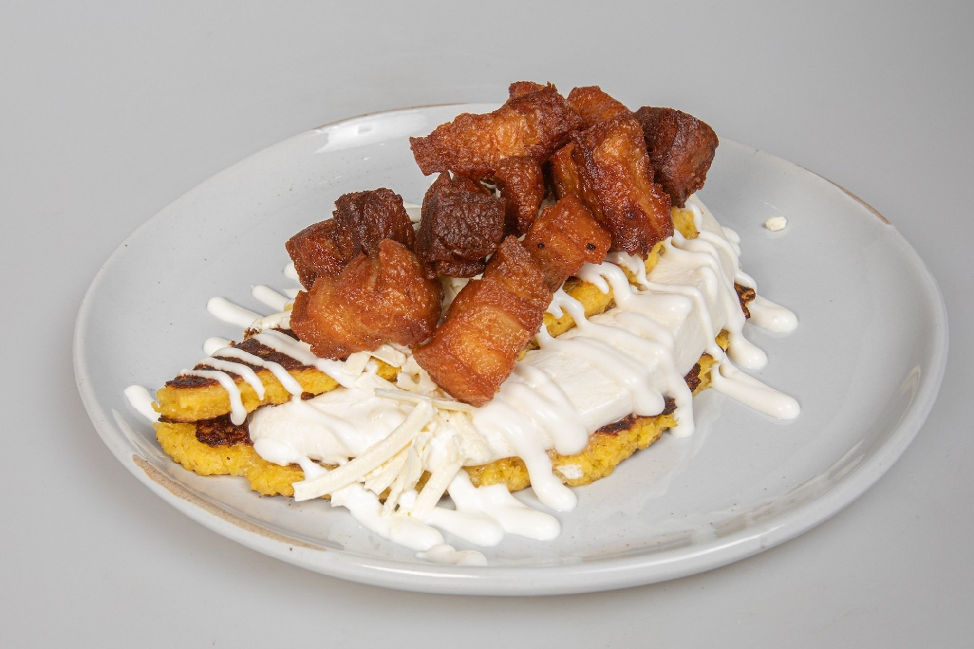 Pork Belly Cachapa