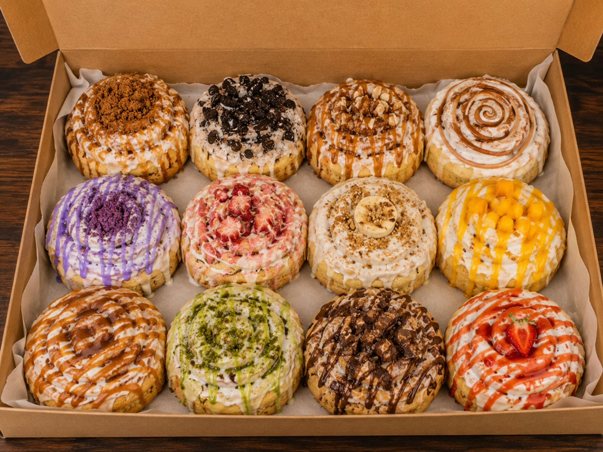 TOMO Center Bite Cinnamon Roll 12 Pack (up to 1 hour prep time)