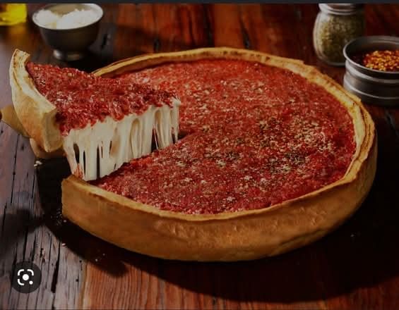 2 Topping Deep Dish Pizza