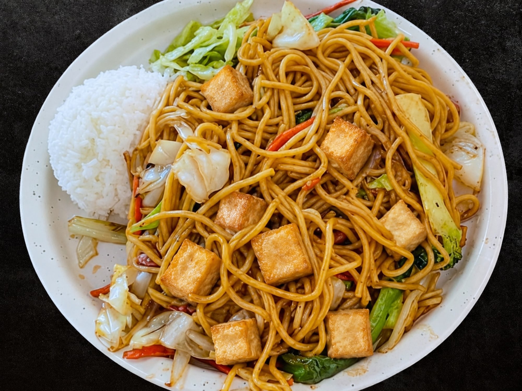 Tofu Yakisoba