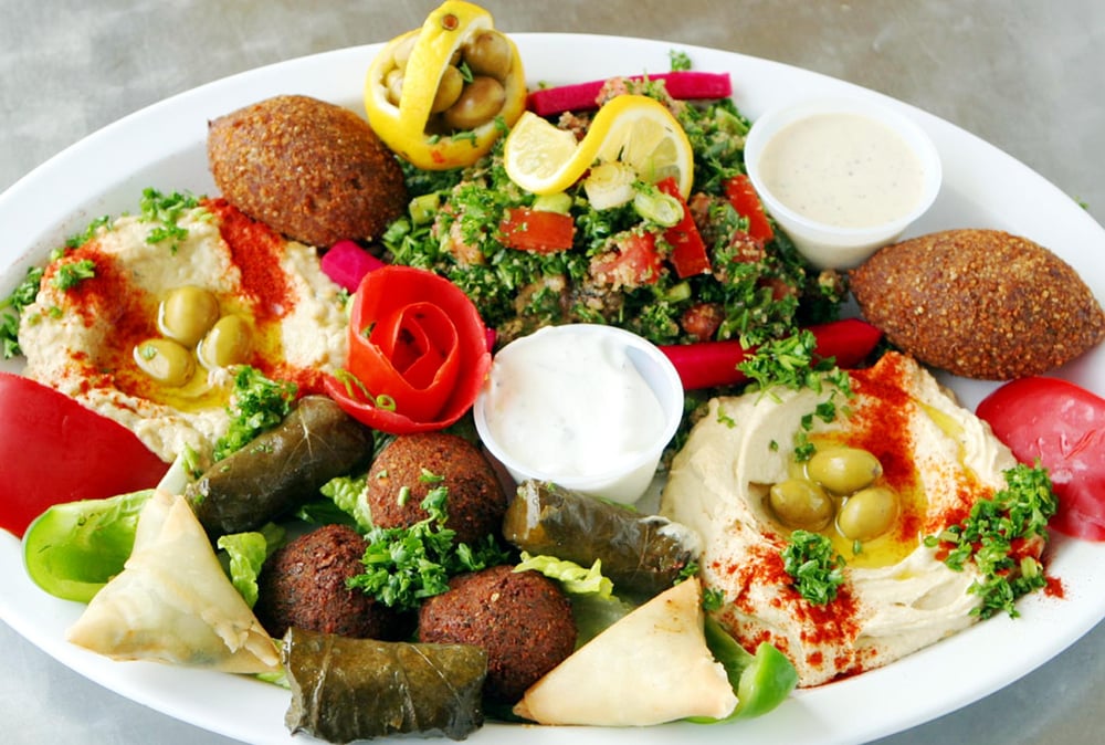 28. Mezze Sampler (Choice 4)