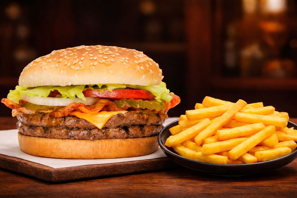 Double Bacon Cheeseburger Combo