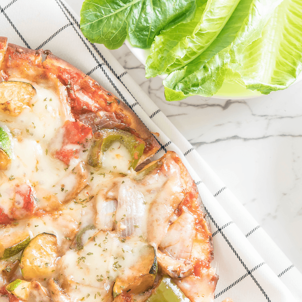 Lunch Combo: Small Pizza and a Side Salad