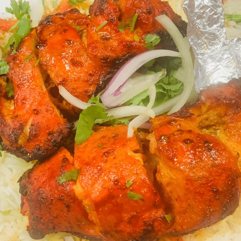 Half BBQ Chicken skewer