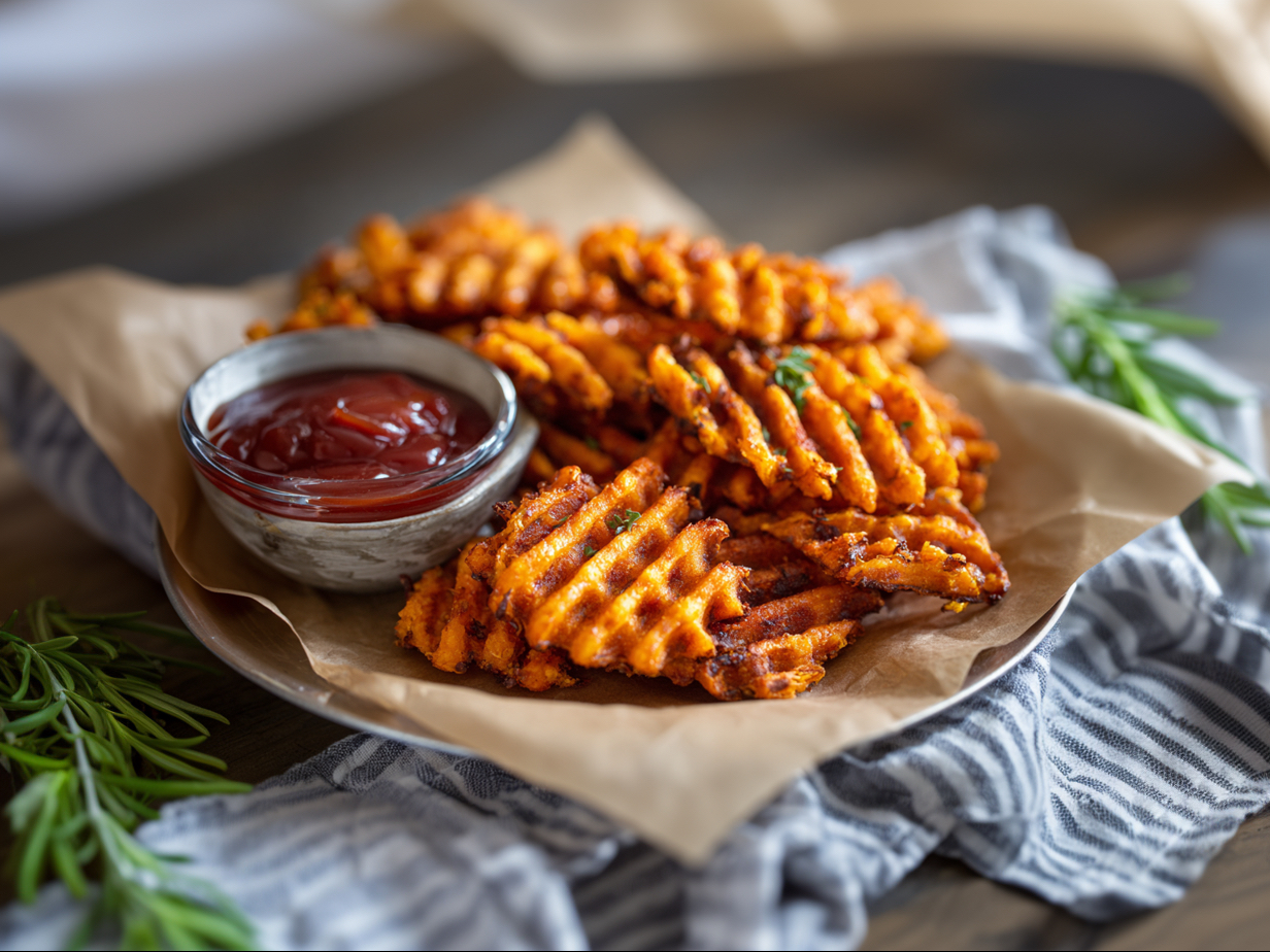 Sweet Potato Waffle Fries