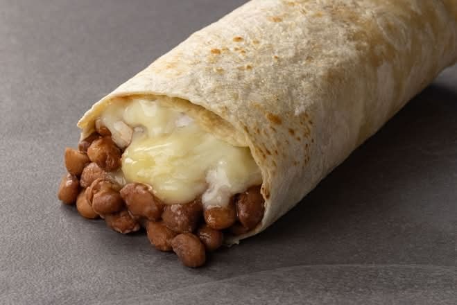 Beef Bean & Cheese Burrito