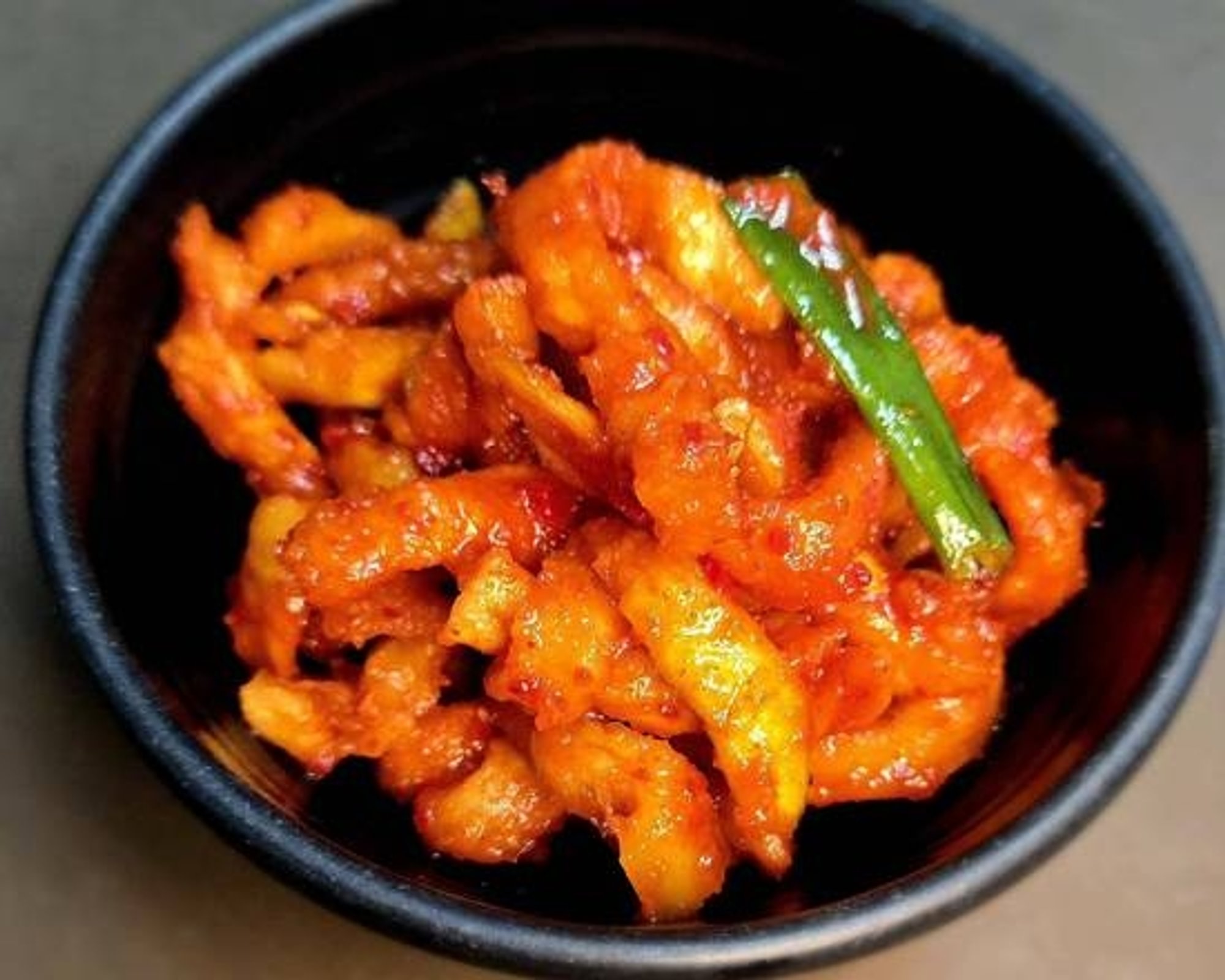 Spicy dried radish kimchi/무말랭이