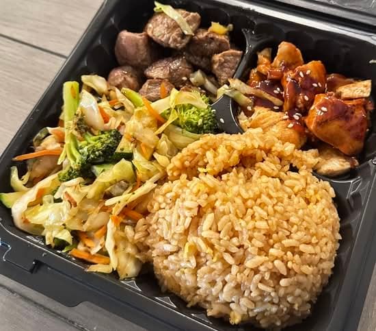 Steak & Teriyaki Chicken
