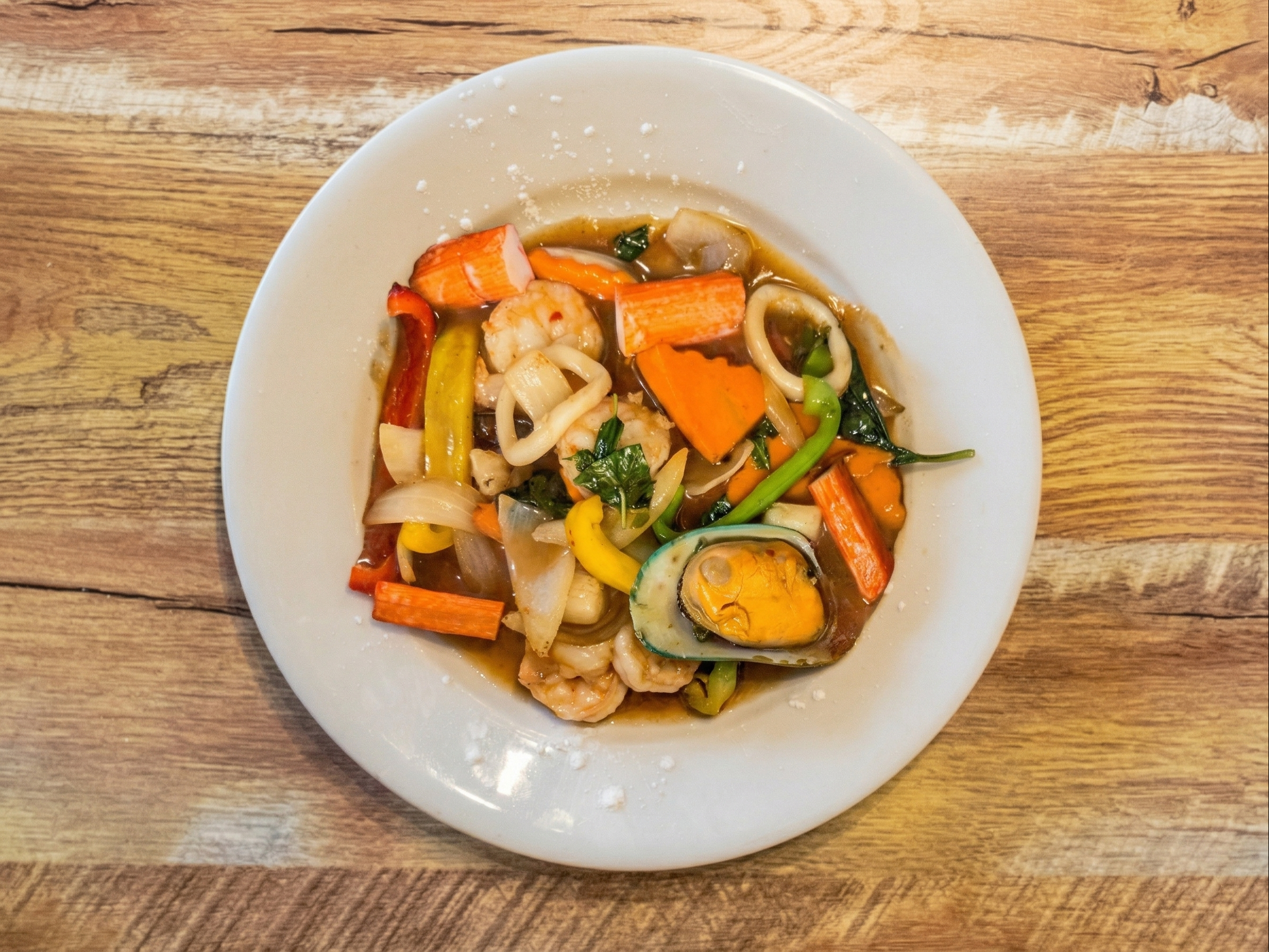 Basil Mixed Seafood
