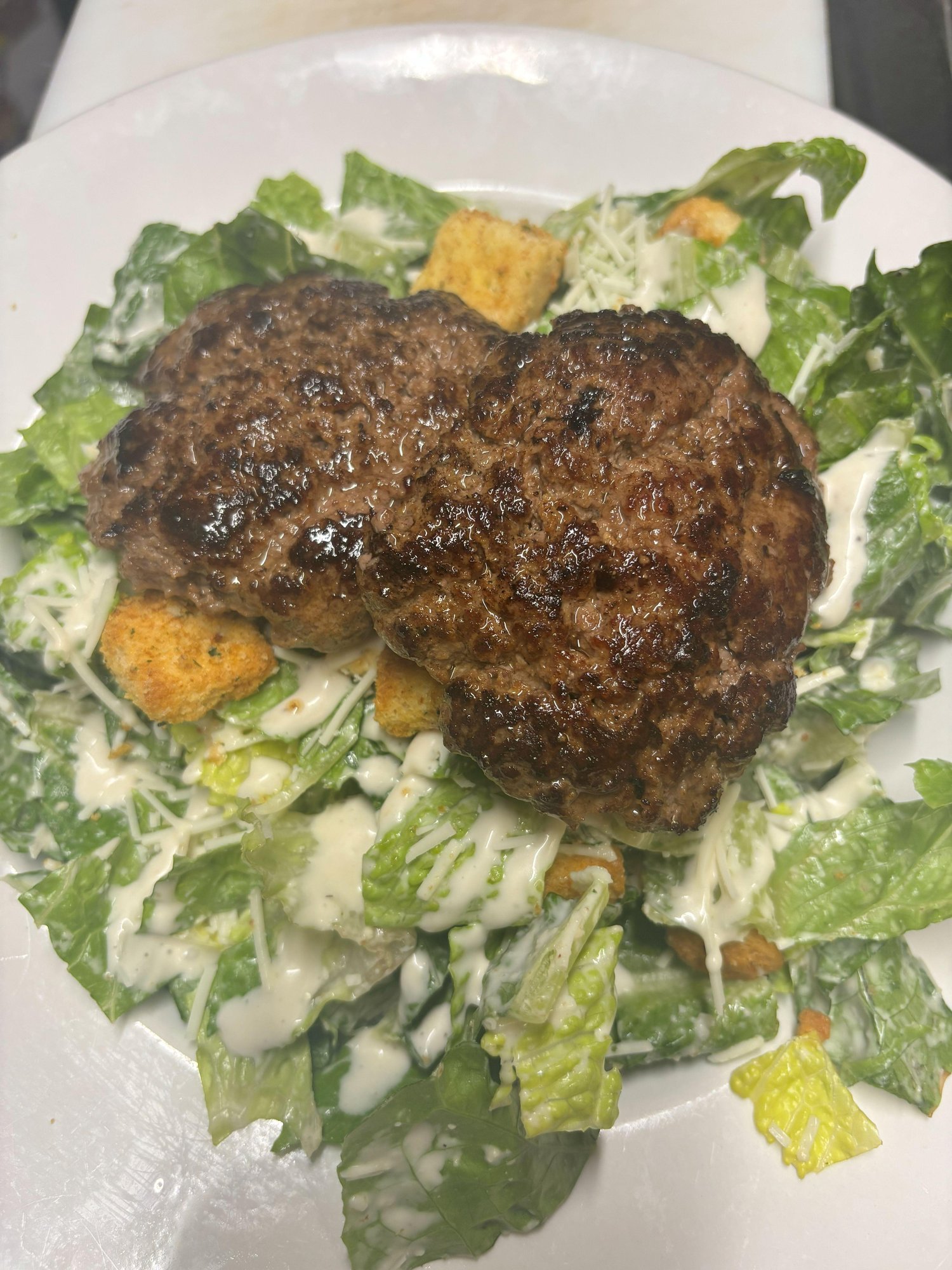 Smash Burger Caesar Salad