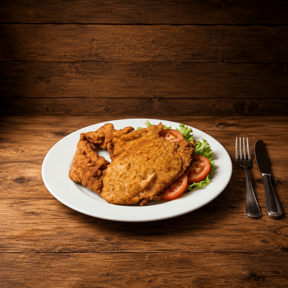 Milanesa Pollo o Bistec Plate