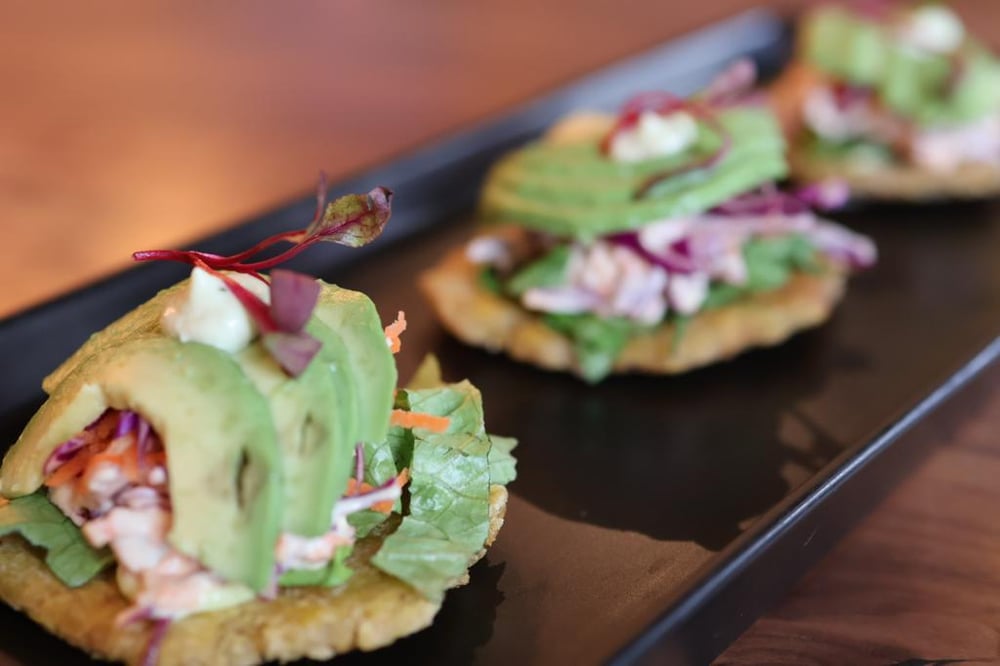 Veg Tostones (x3)
