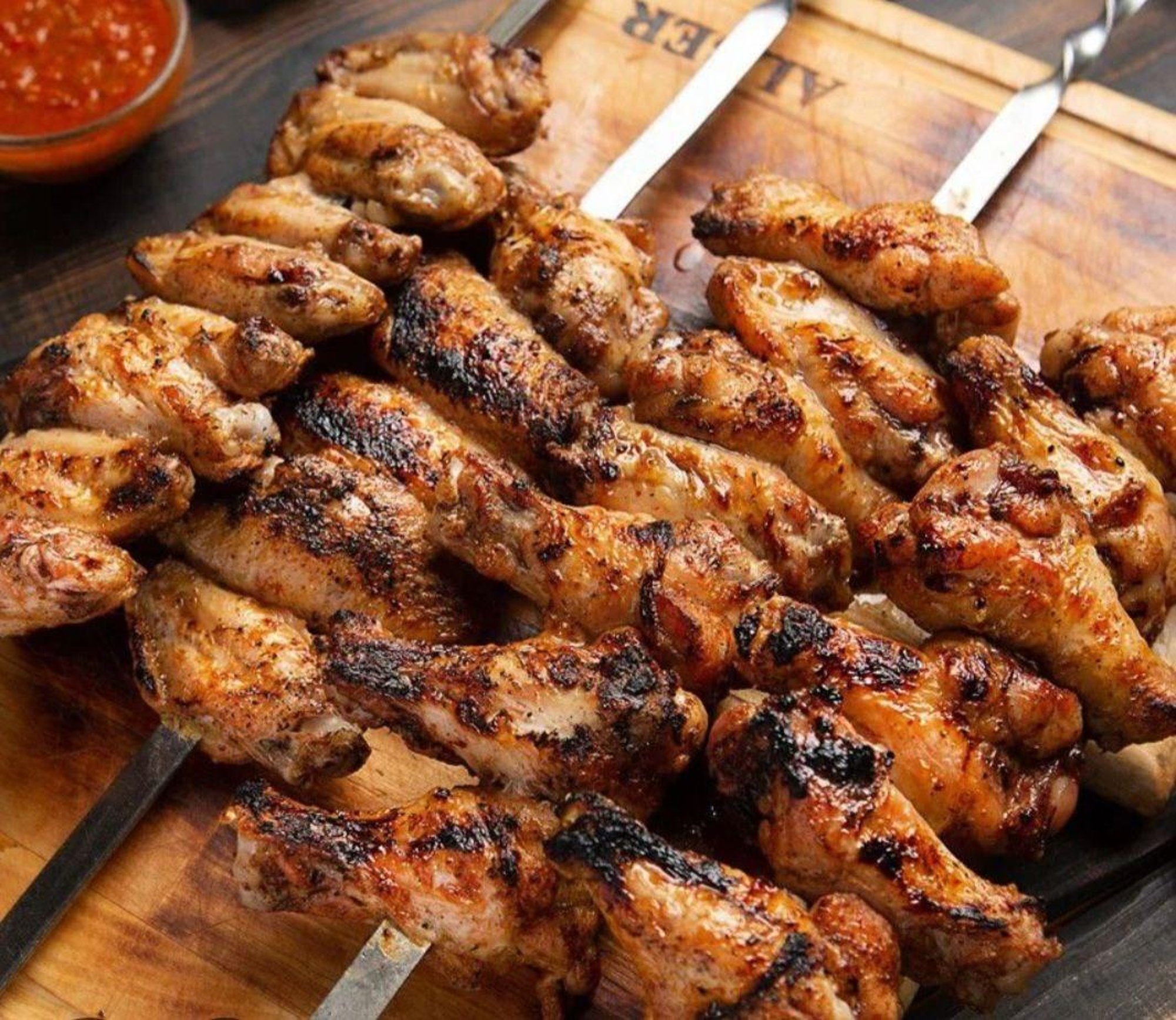 Chicken Wings Kebab