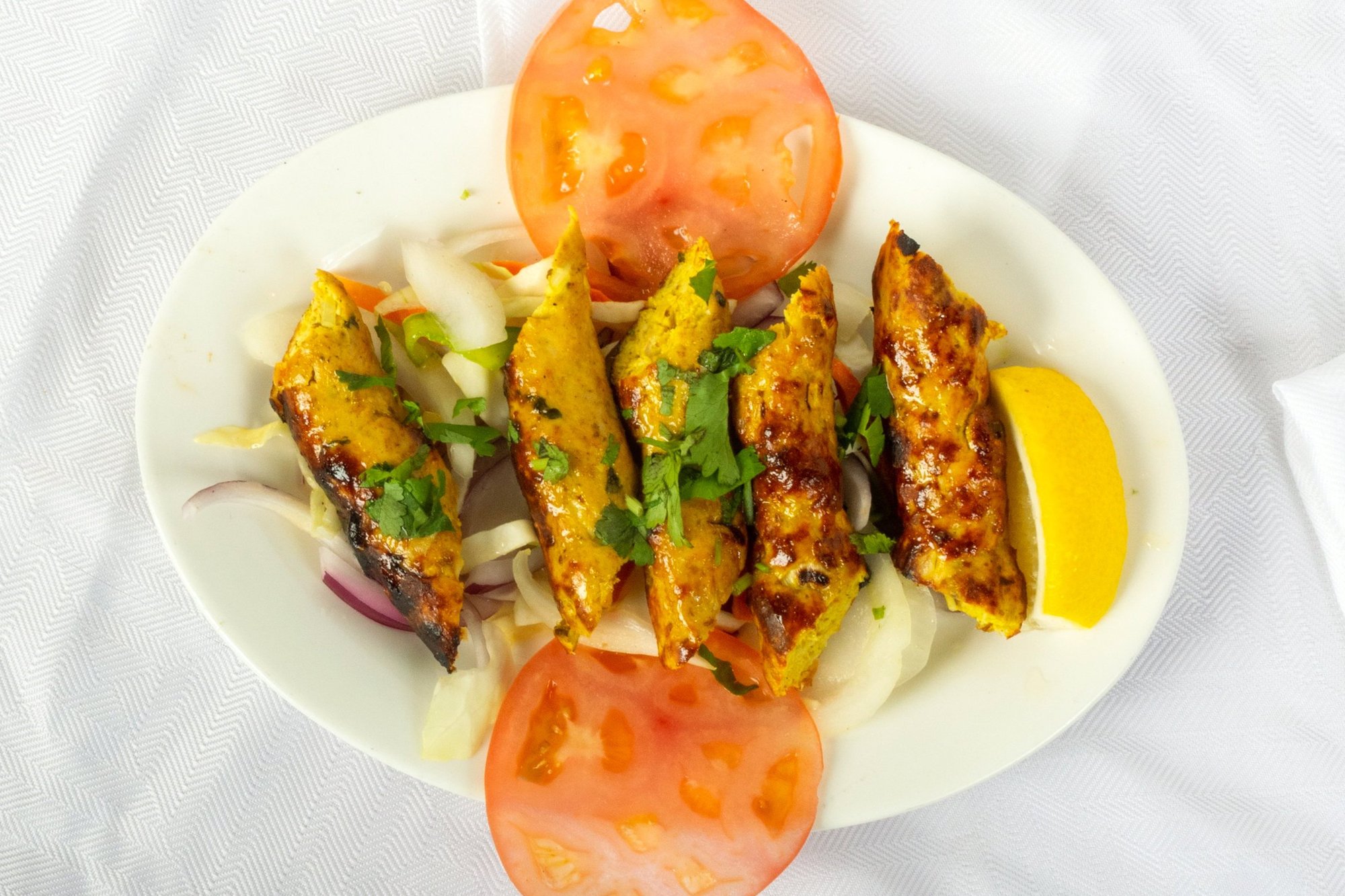 Chicken Reshmi Kabab Lunch