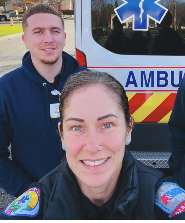 Two paramedics