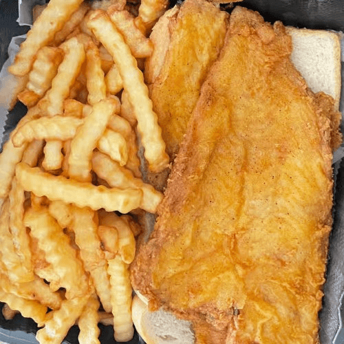 Flounder Combo ( Grilled or Fried )