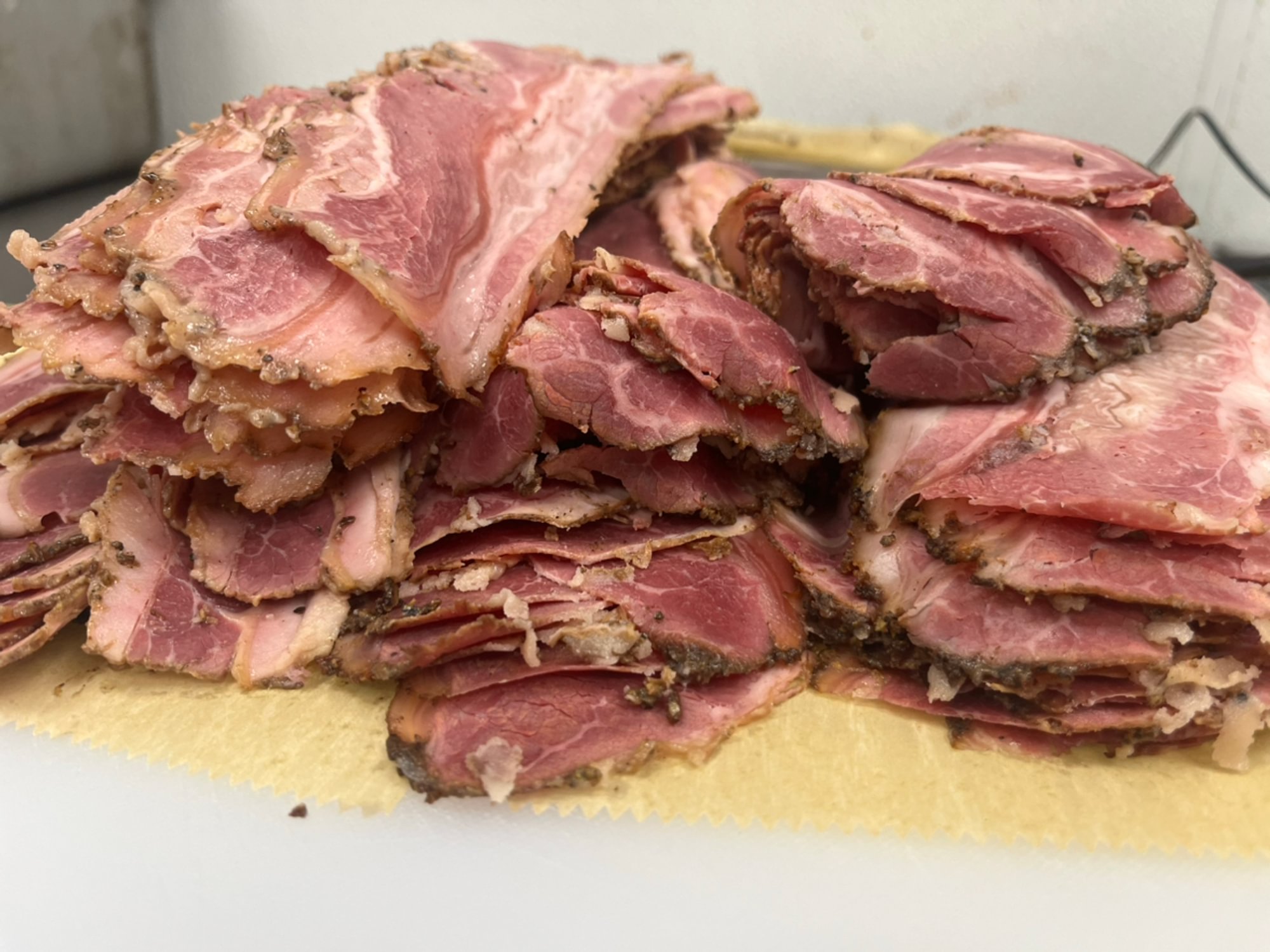 Smoked Pastrami 1/2 pound
