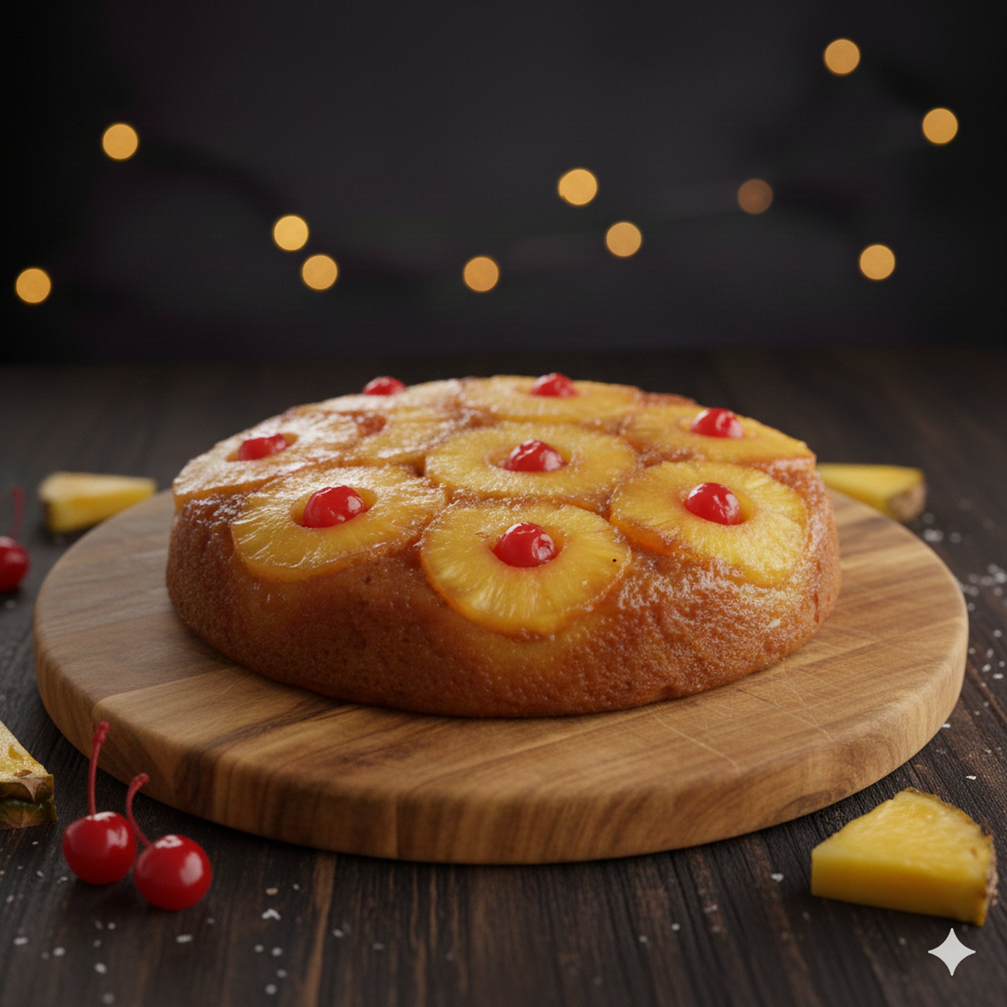 Pineapple Cake/Torta de Pina-