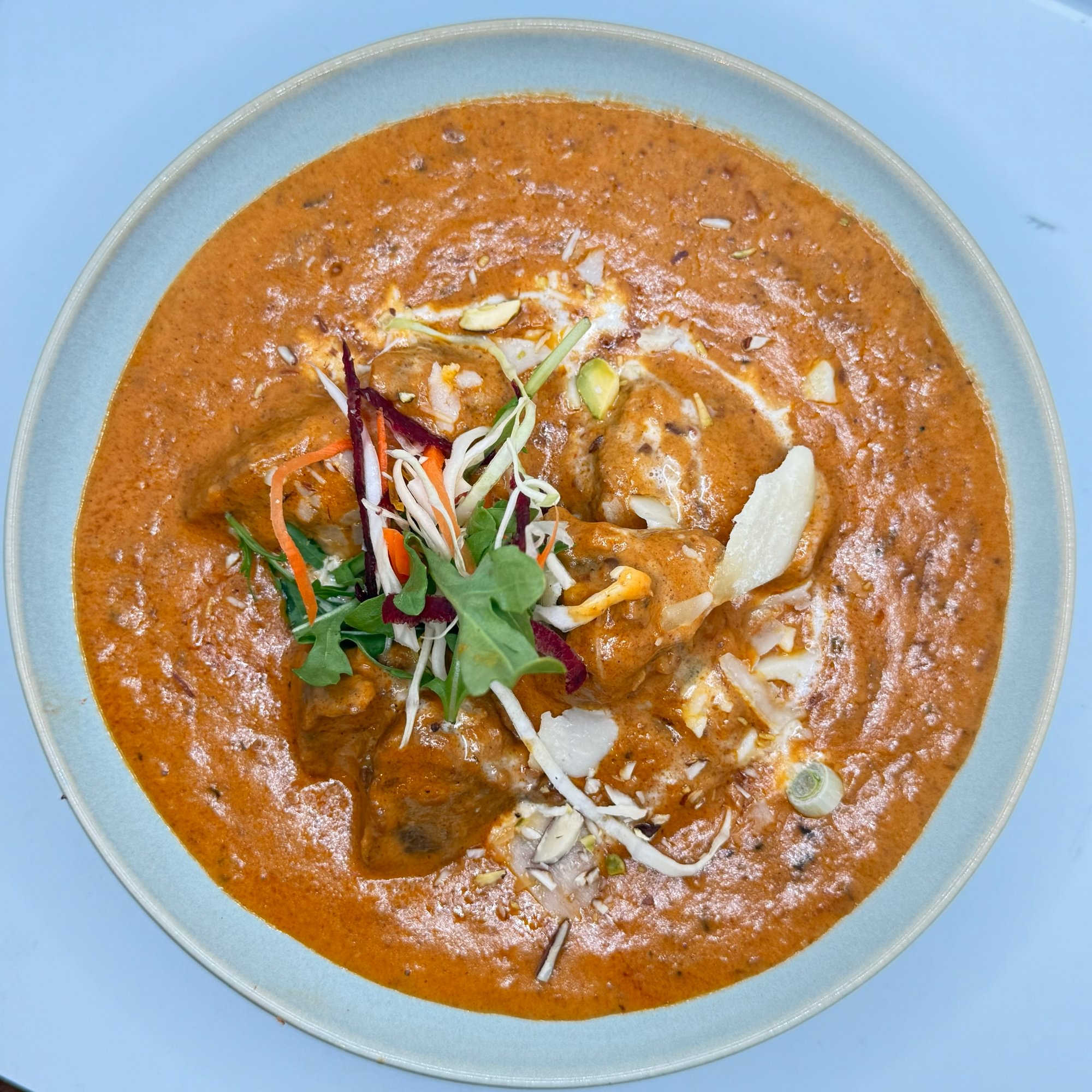 Paneer Butter Masala Curry with Rice