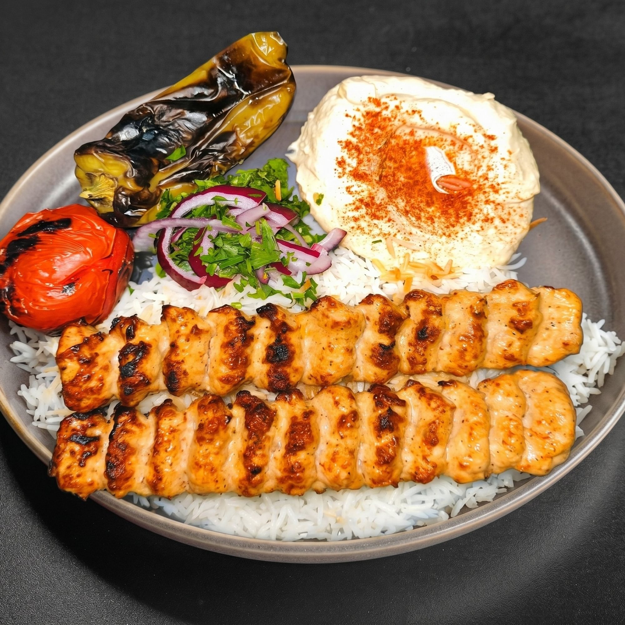 Chicken Lule Plate