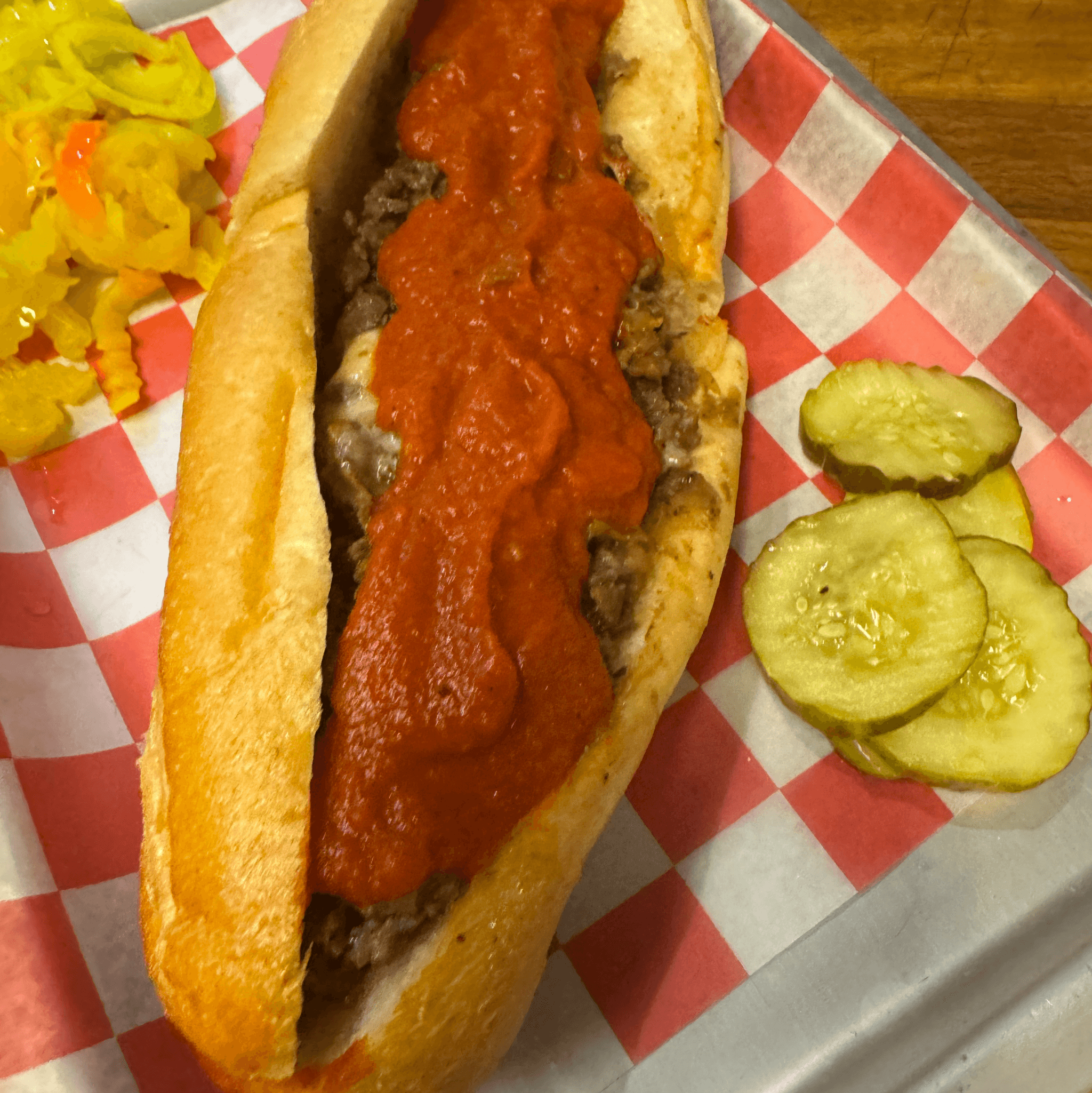 Beef Steak Classic Valley Style Hot Hoagie