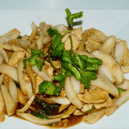 104. Ginger Chicken / Gà Xào Hành Gừng