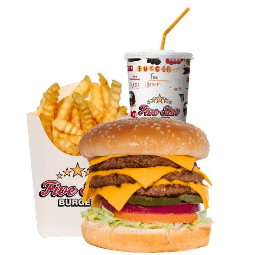 5 Star Burger Combo
