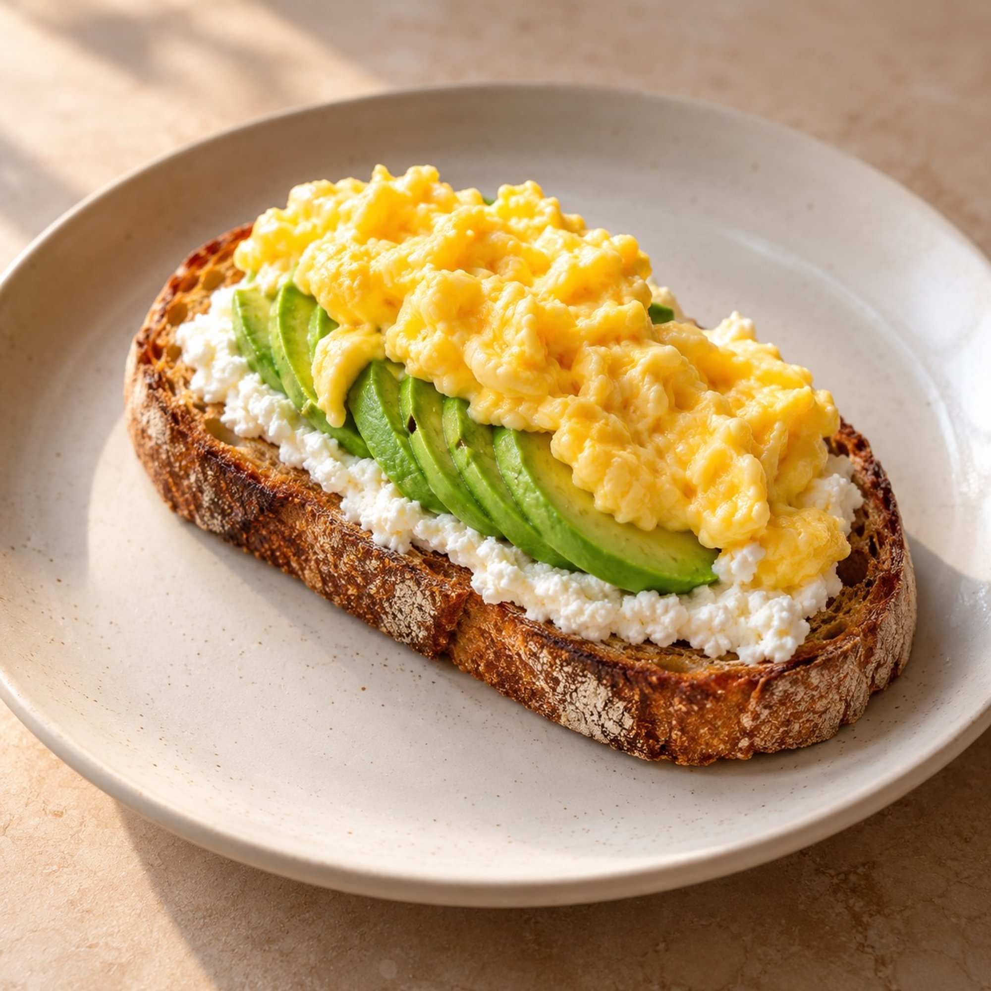 Ricotta Avocado Toast