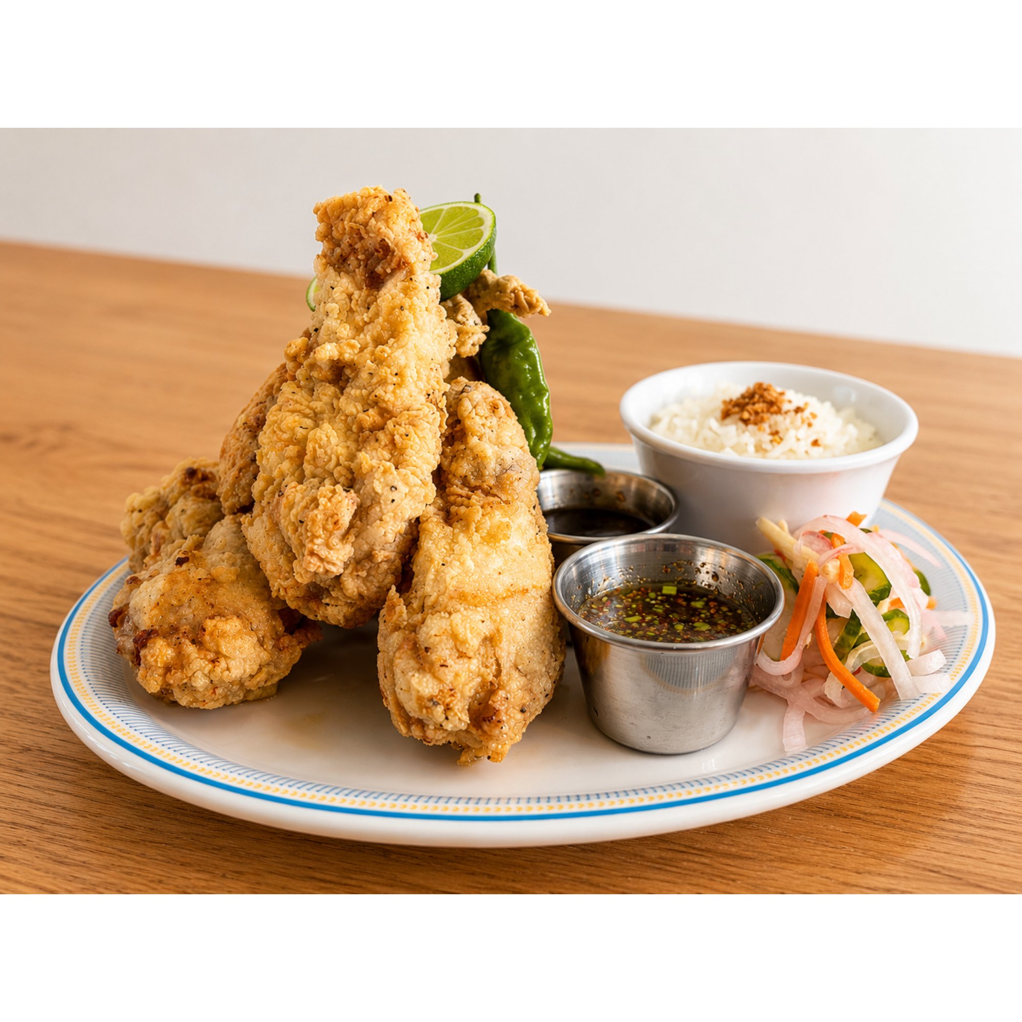 Broth–Brined Fried Chicken