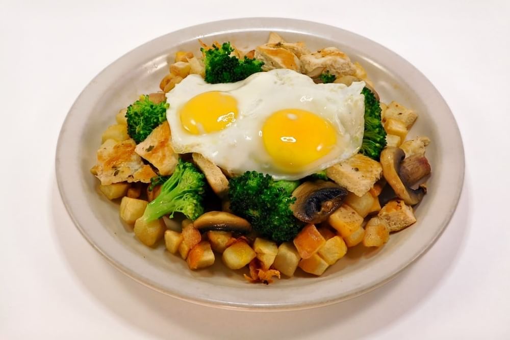 Grilled Chicken Skillet