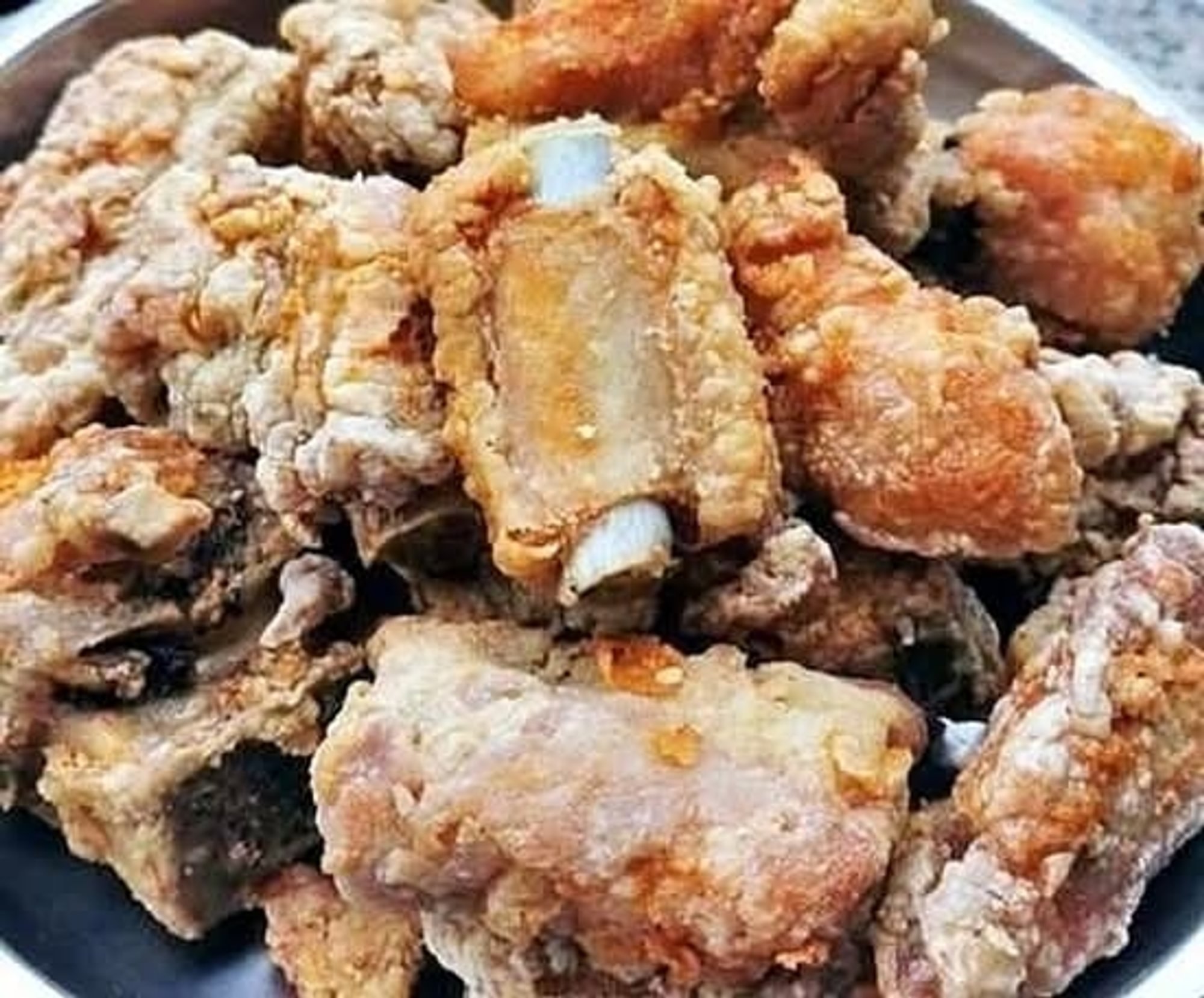 Fried Garlic Pork Ribs