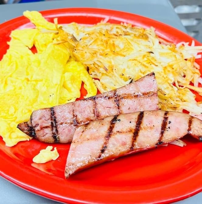 Smoked Sausage & Eggs