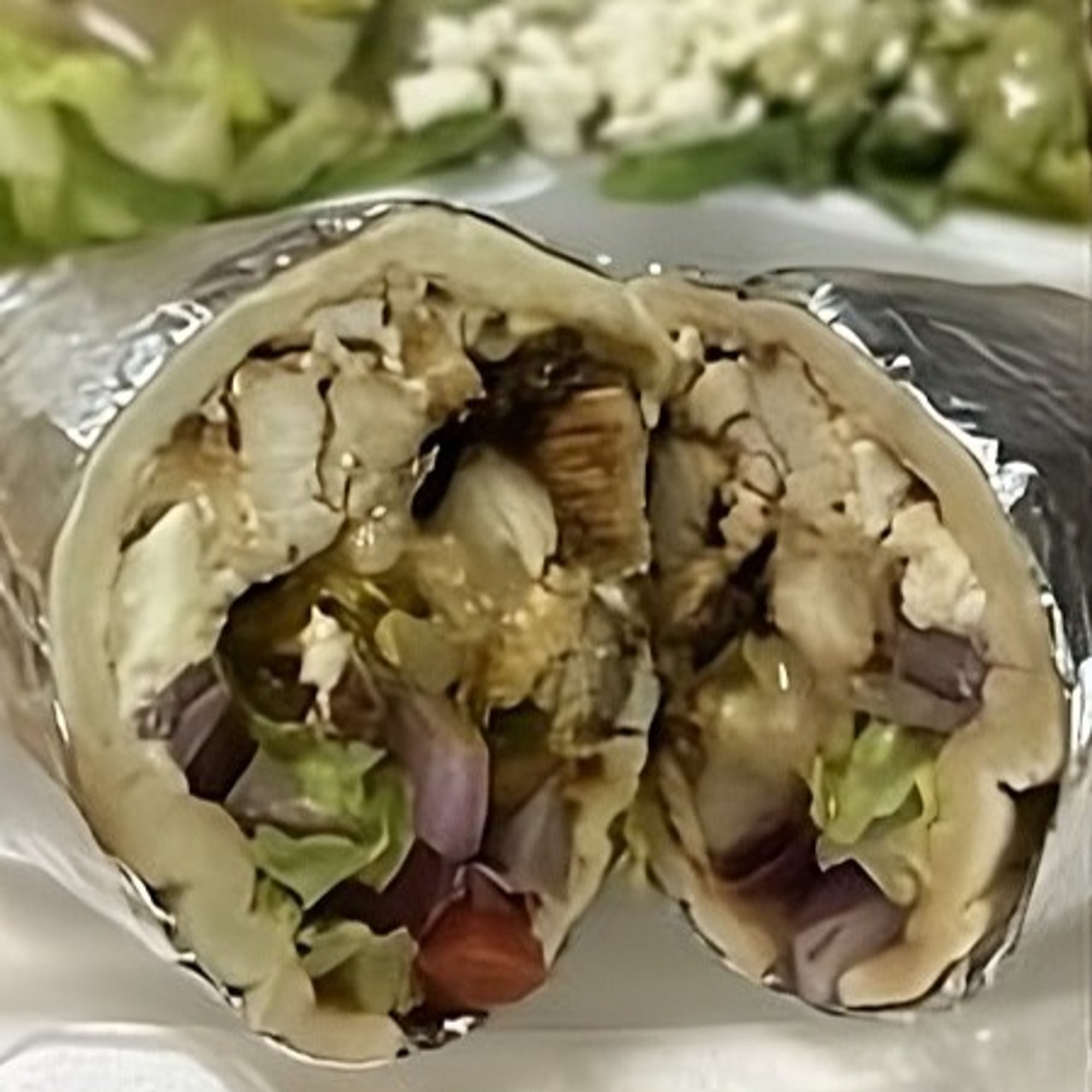 Greek Chicken Wrap