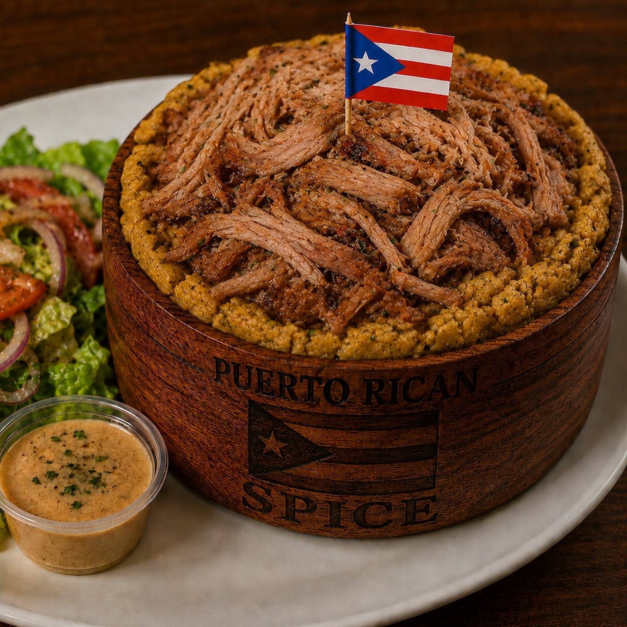 Pernil mofongo
