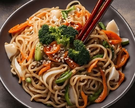 Vegetable Singapore Noodles++