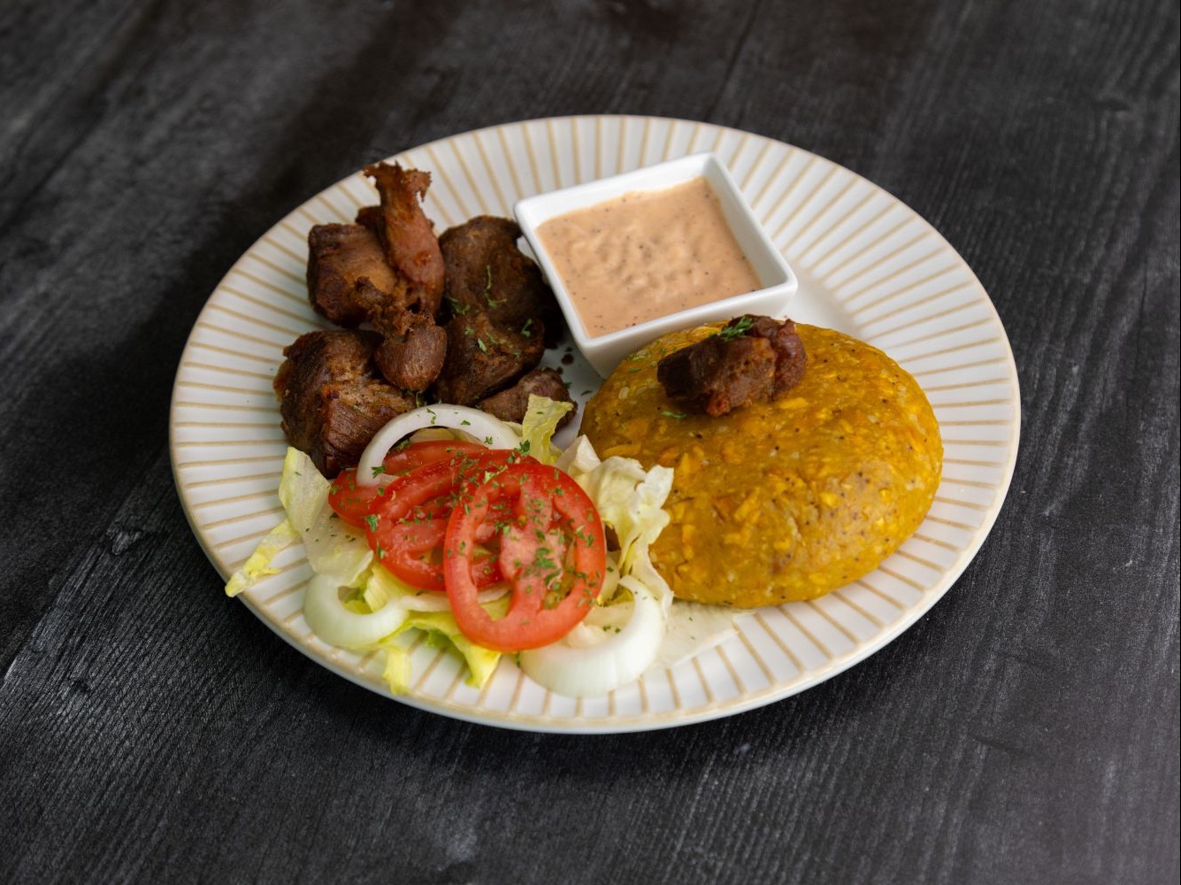 Mofongo + Fried Pork