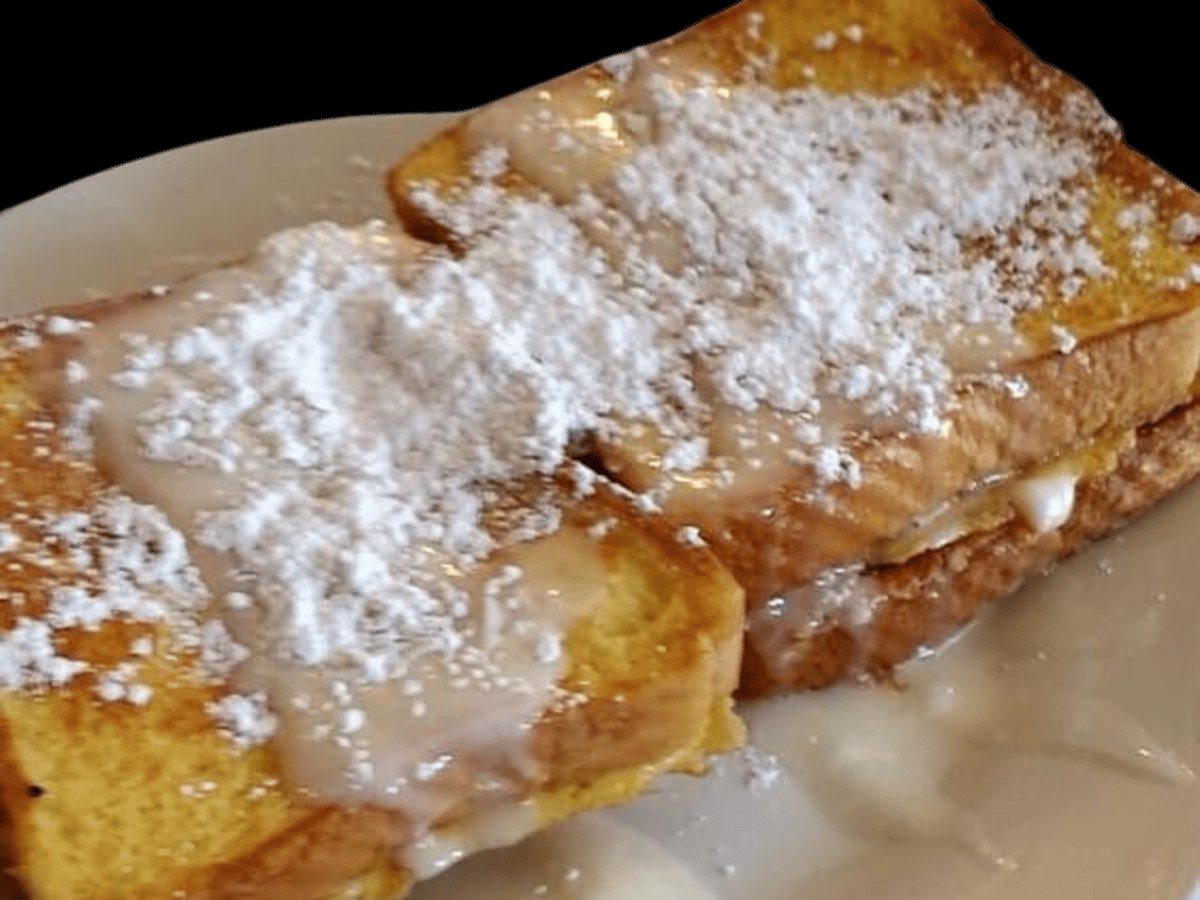 Apple Pie Stuffed French Toast