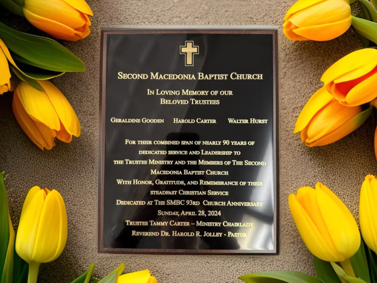 Custom Engraved Plaques