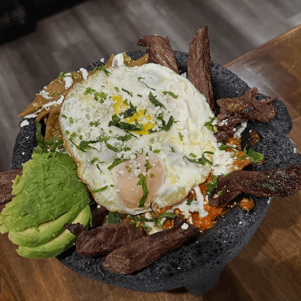 Chilaquiles Molcajete