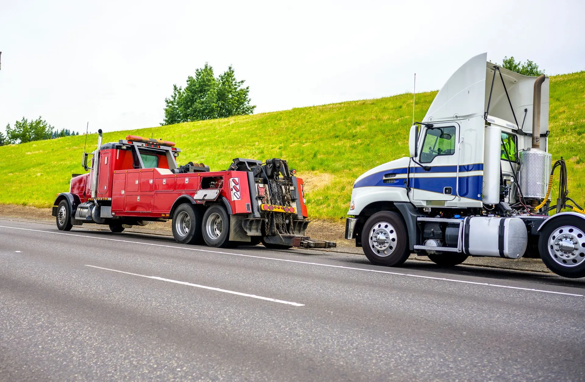Semi-Truck Towing