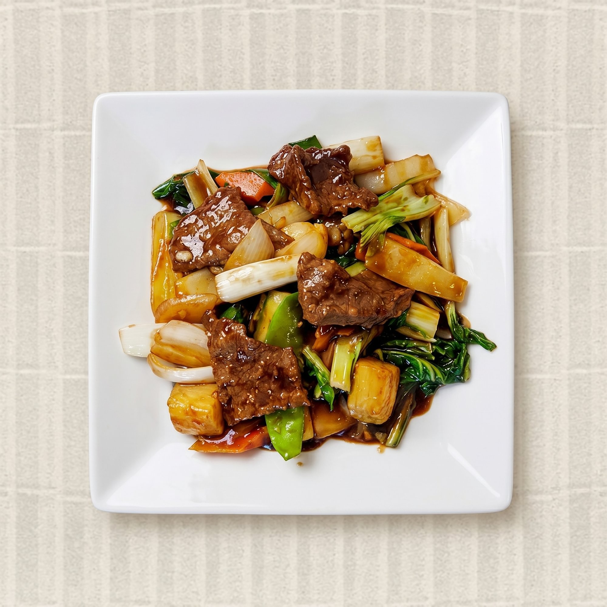 Beef with Chinese Vegetable