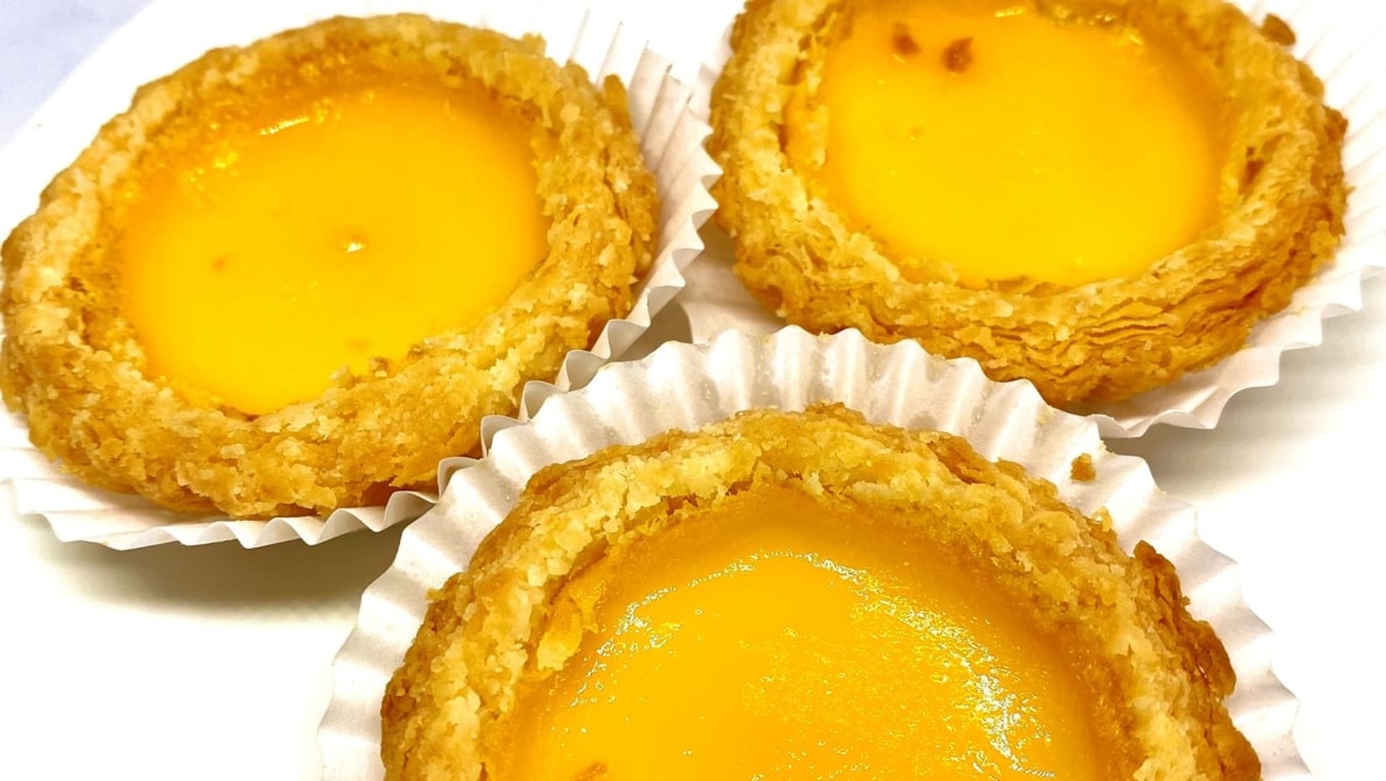 Baked Egg Custard Tart (3)