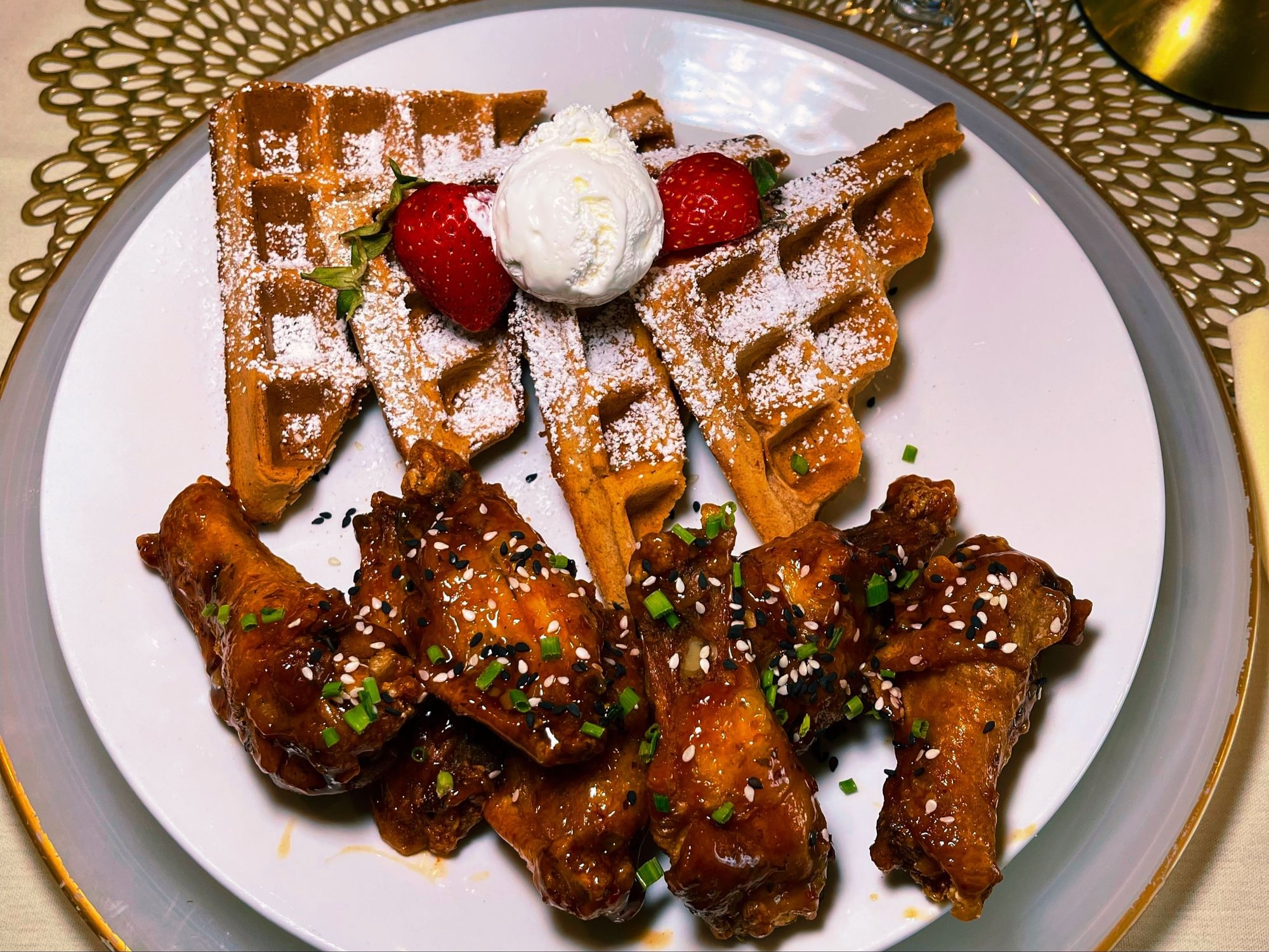 Chicken and Waffles